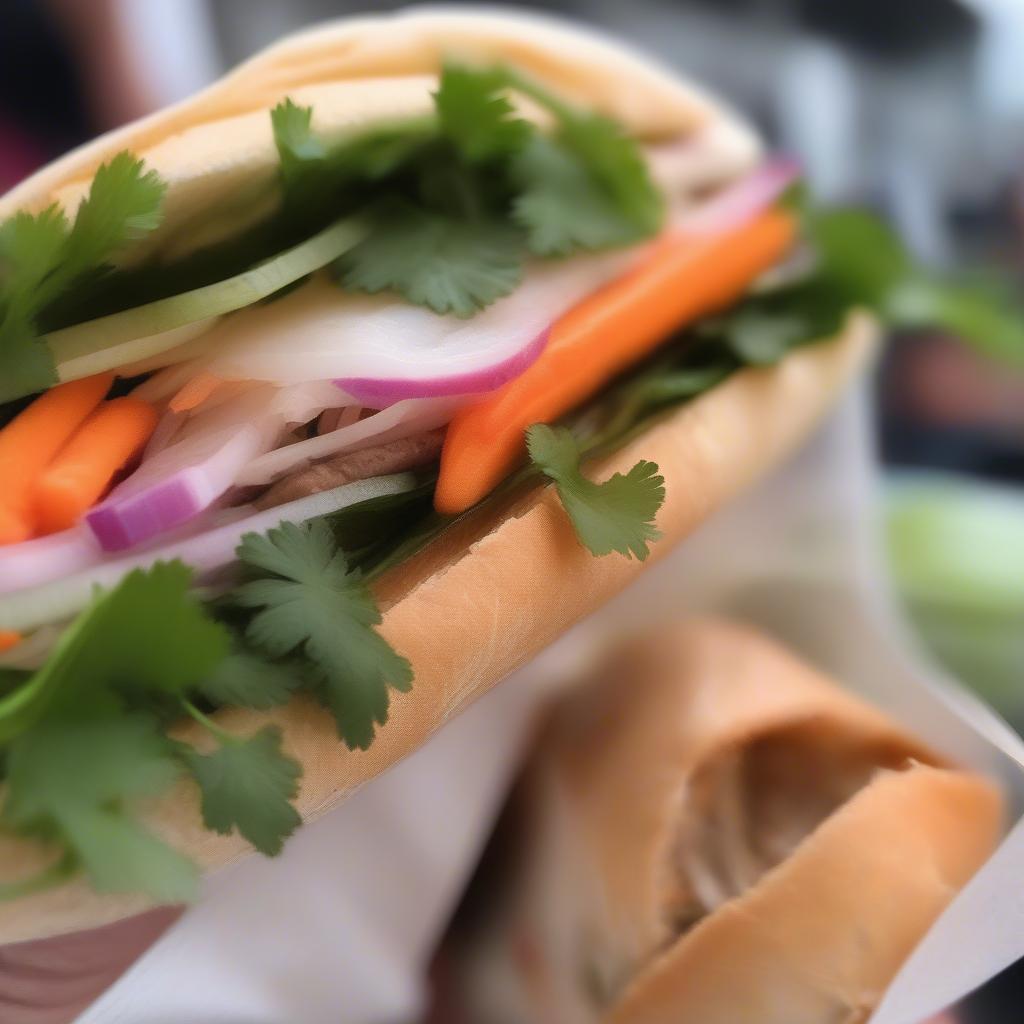 Ăn sáng bánh mì quận 1