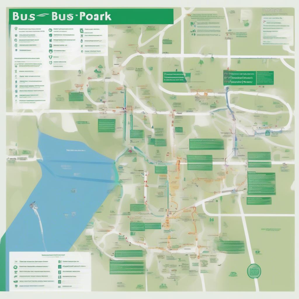 Bản đồ các tuyến xe bus Ecopark