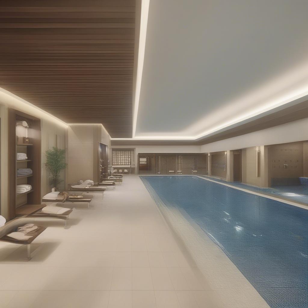 Times City four seasons swimming pool - amenities