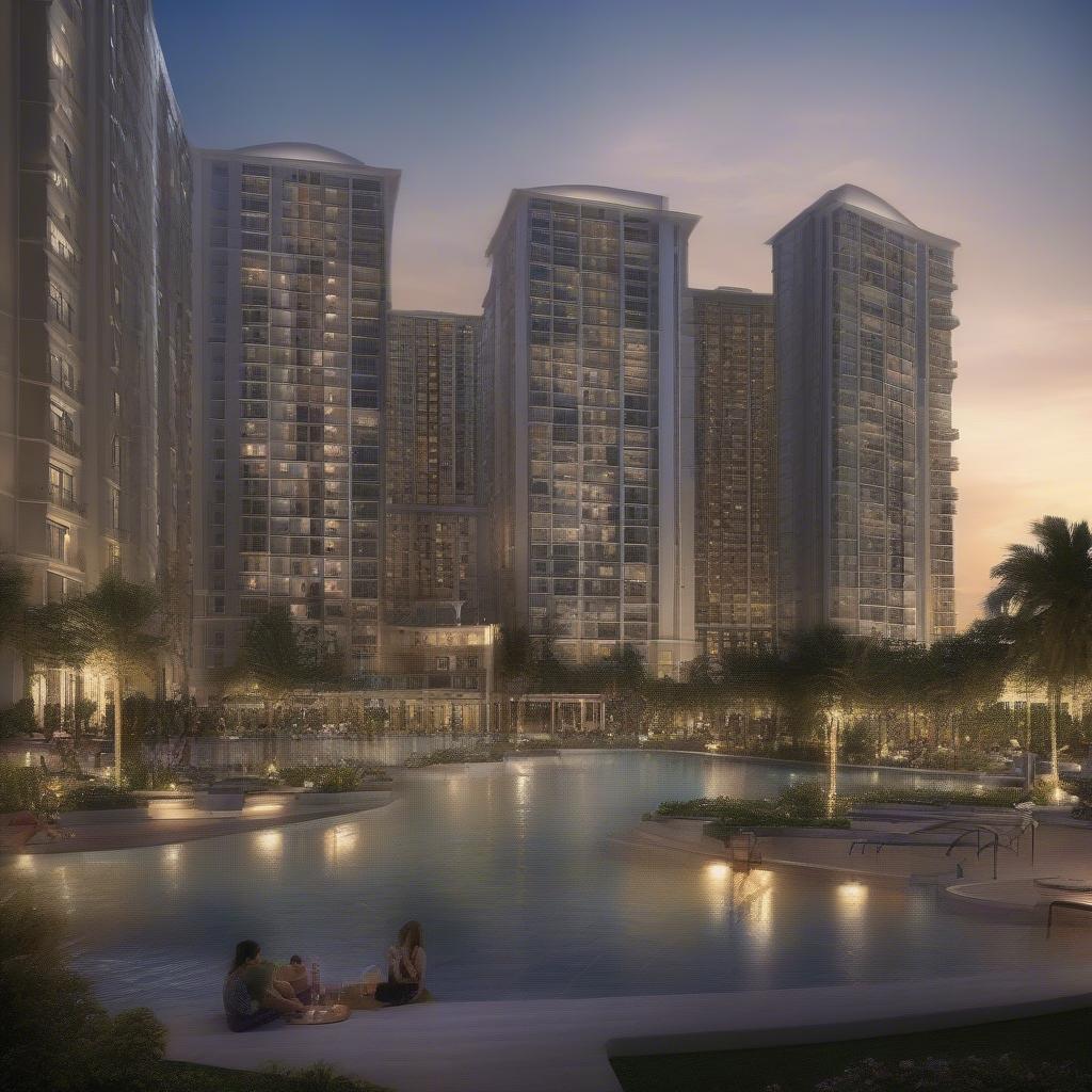 Cộng đồng cư dân tại biệt thự Vinhomes Riverside