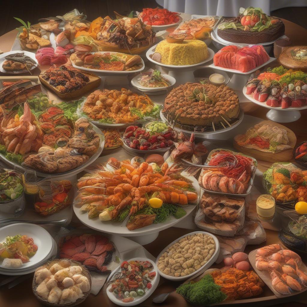 Khám Phá Thế Giới Buffet Cầu Vồng: Thiên Đường Ẩm Thực Đa Dạng