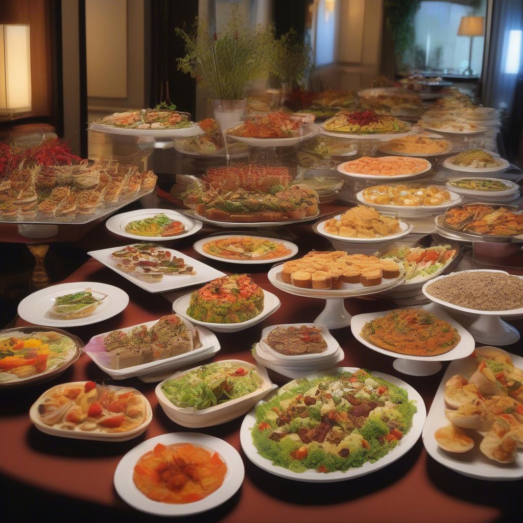 Buffet Chef Dzung Thực Đơn