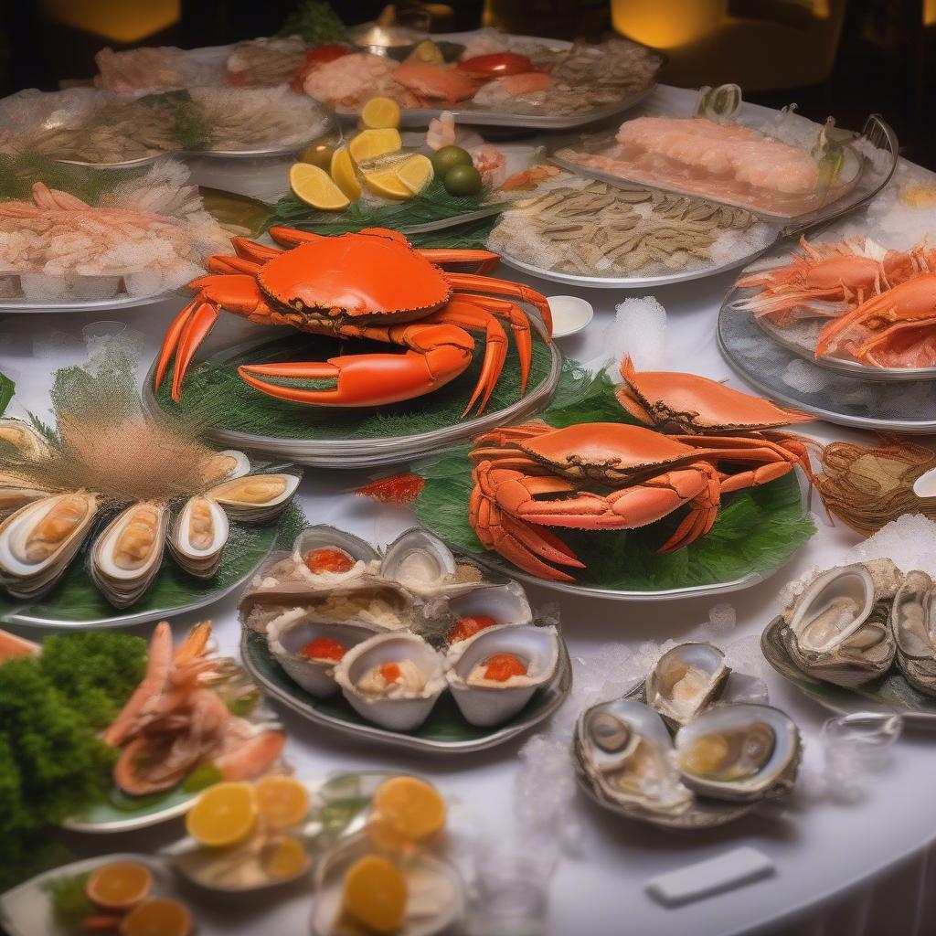 Buffet Hải Sản Ngon Ở Hà Nội: Địa Điểm Lý Tưởng Cho Tín Đồ Ẩm Thực