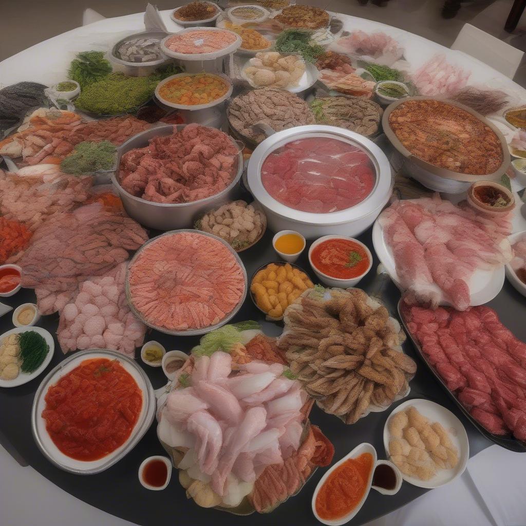 Buffet lẩu nướng Mỹ Đình