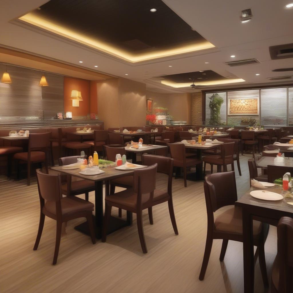 Buffet Quận 1 Giá Rẻ Bữa Tối Ấm Cúng