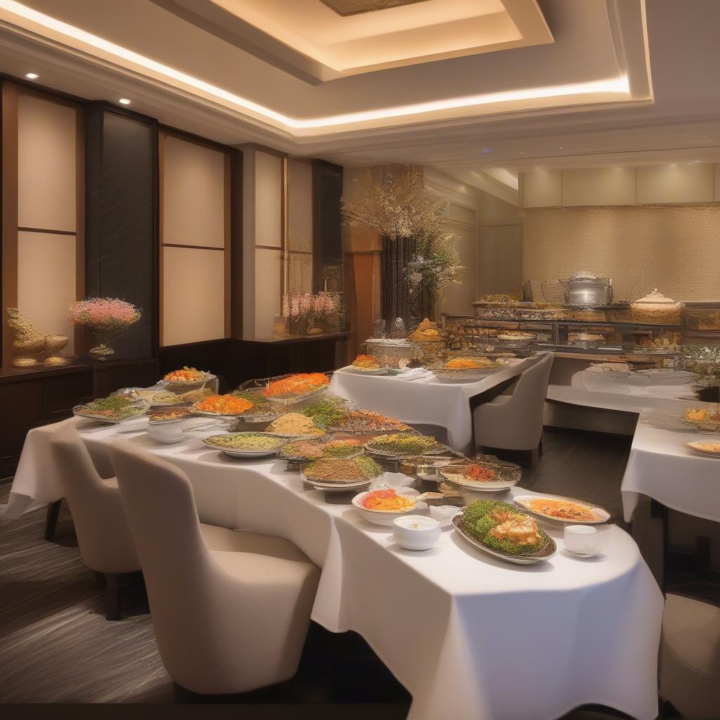 Buffet cao cấp quận Tây Hồ