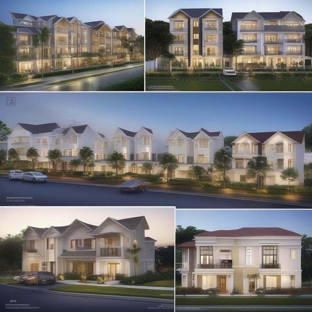 Các loại hình nhà ở Vinhomes Riverside