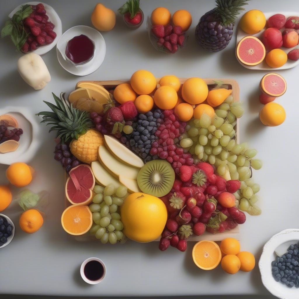 How to Arrange a Beautiful Fruit Platter