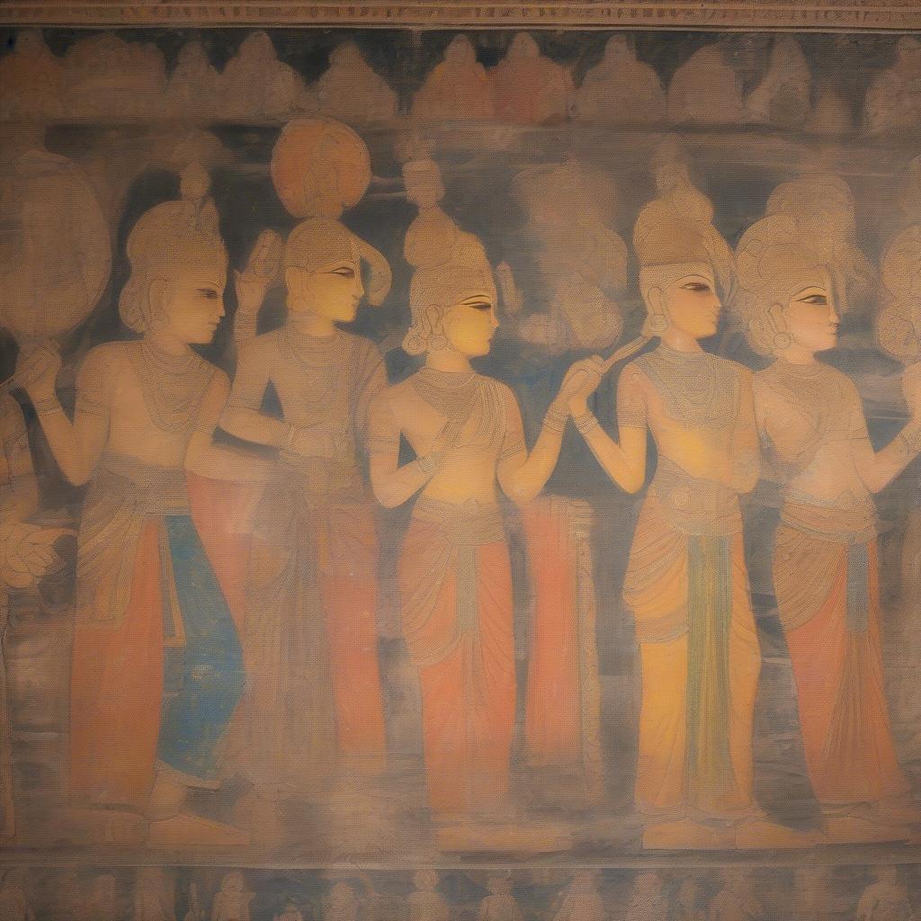 Tranh tường Chùa Hang Ajanta