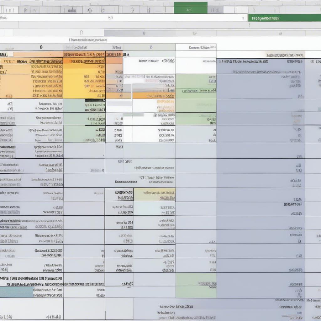 Công thức excel hữu ích cho báo cáo tài chính