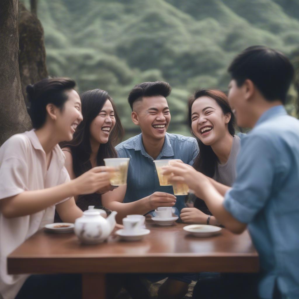 Trải nghiệm tại Ding Tea Điện Biên