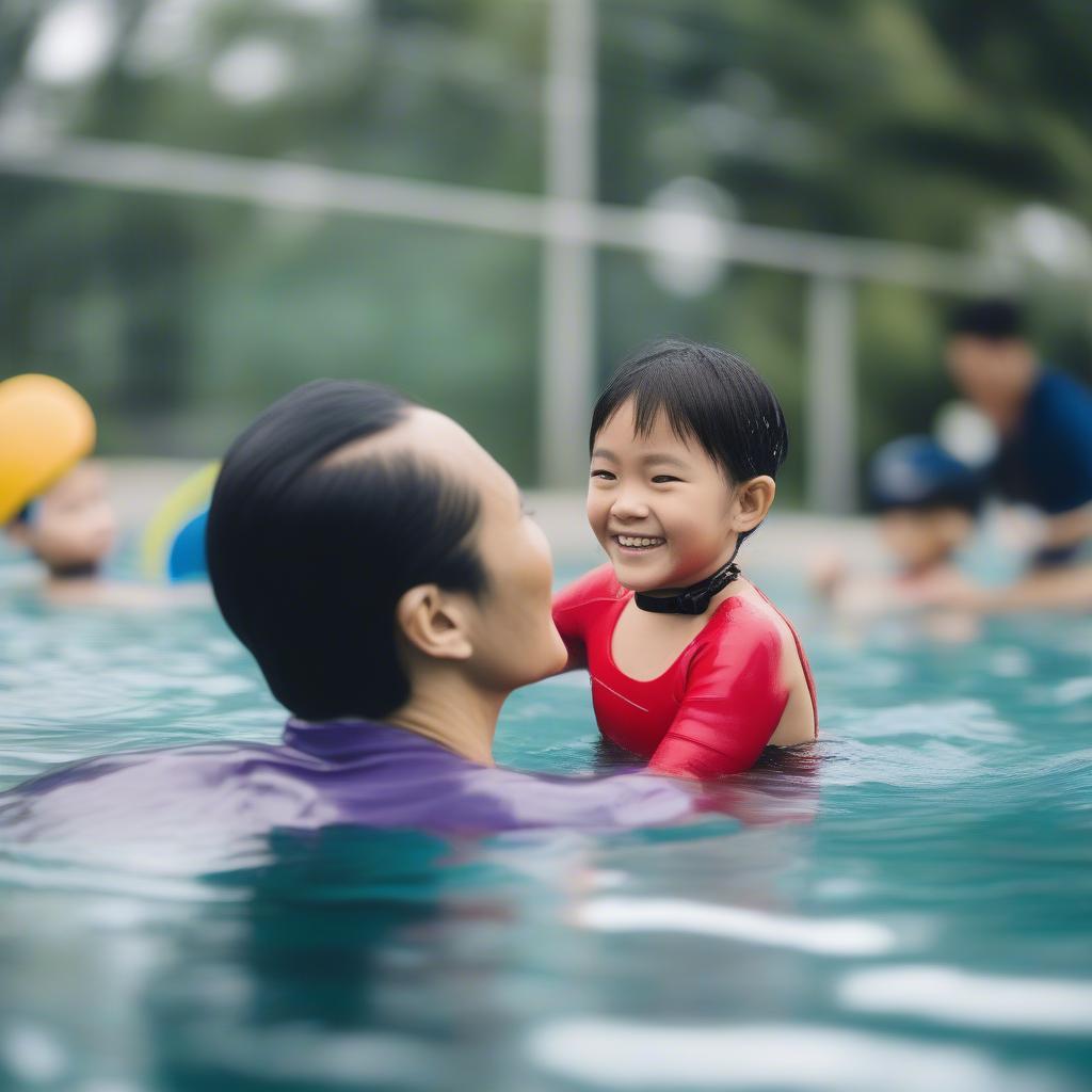 Học bơi tại Long Khánh