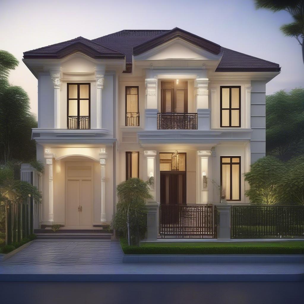 Thiết Kế Biệt Thự Vinhomes: Sang Trọng, Đẳng Cấp Và Tinh Tế