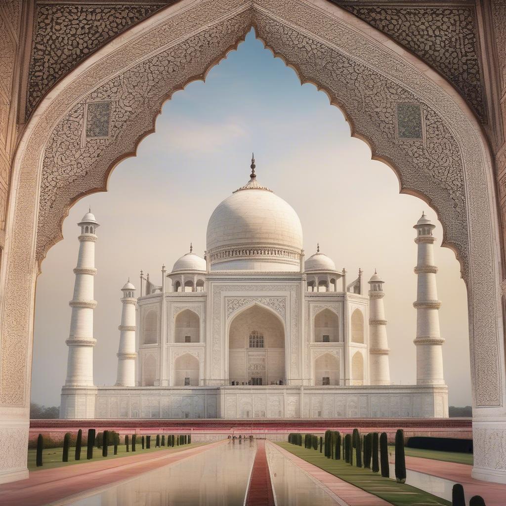 Kiến Trúc Độc Đáo Taj Mahal