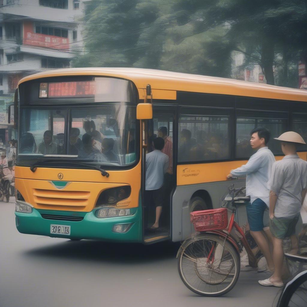 Kinh nghiệm đi xe buýt Hà Đông Bờ Hồ