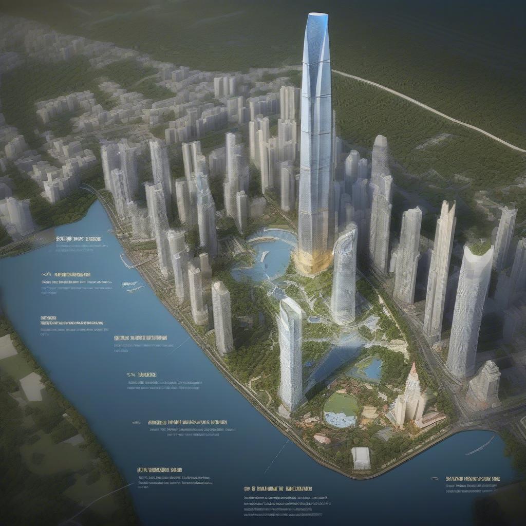 Landmark 81 Map: Định Vị Tòa Tháp Biểu Tượng Của Sài Gòn