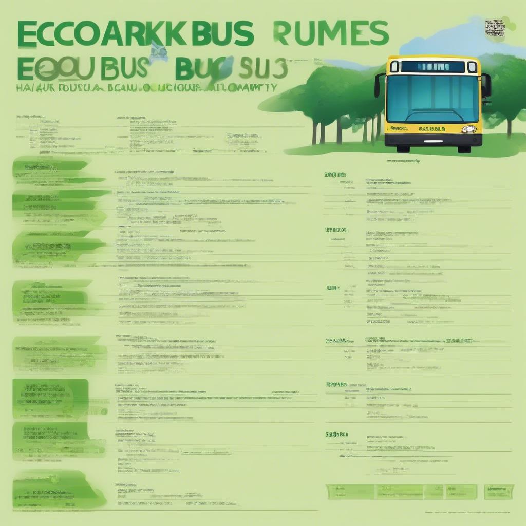 Lịch trình xe bus Ecopark tuyến Hải Âu