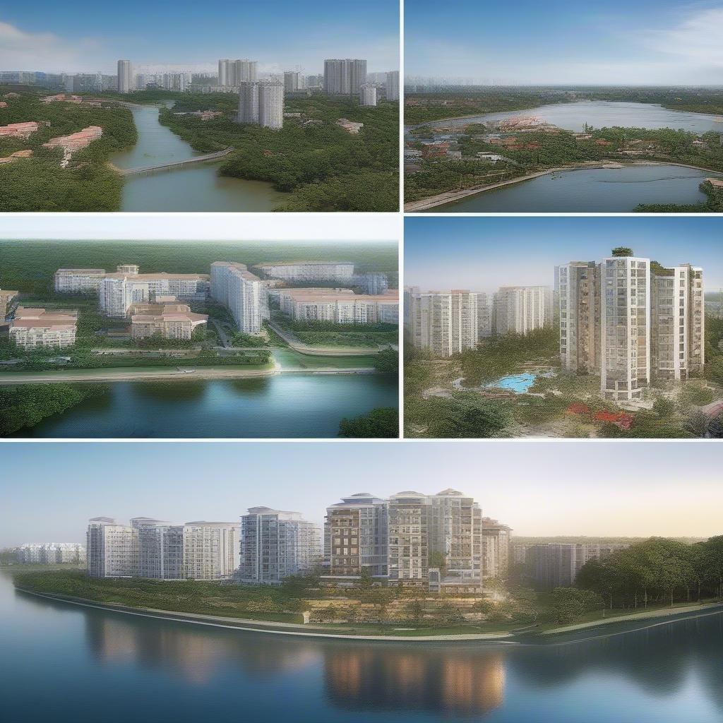 Các loại hình bất động sản ven sông Thuong River