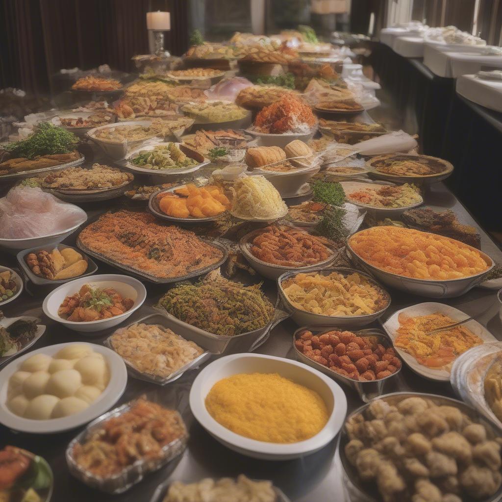 Lưu ý khi ăn buffet