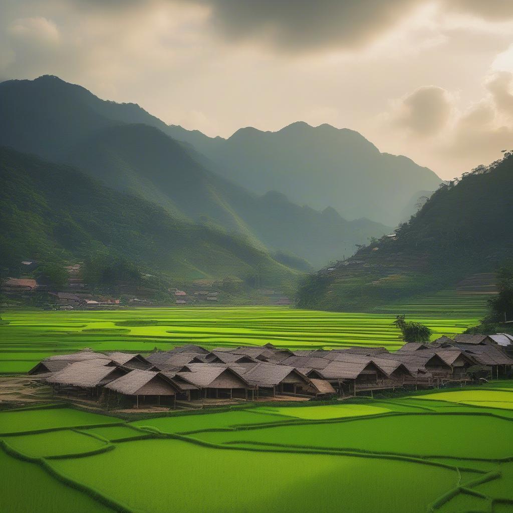 Bản Lác Mai Châu Hòa Bình