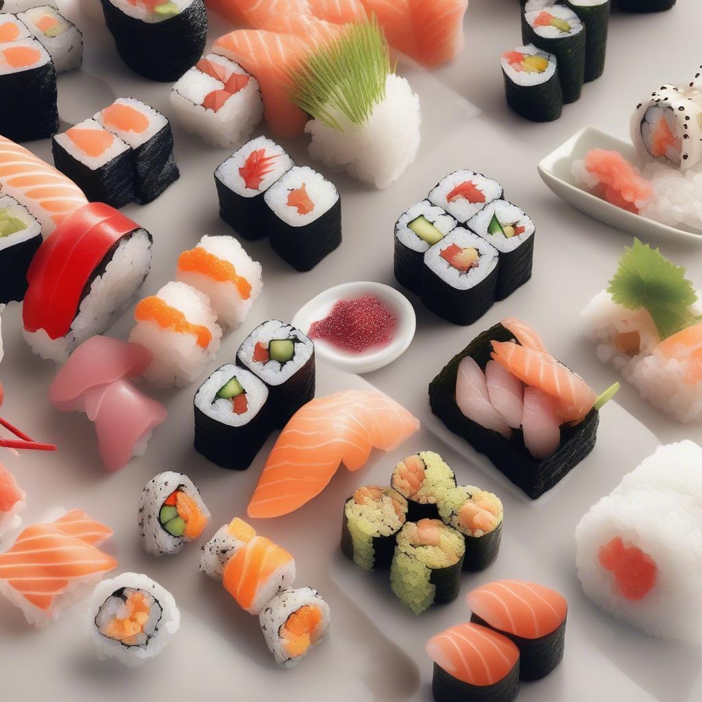 Marketing nhà hàng sushi độc đáo