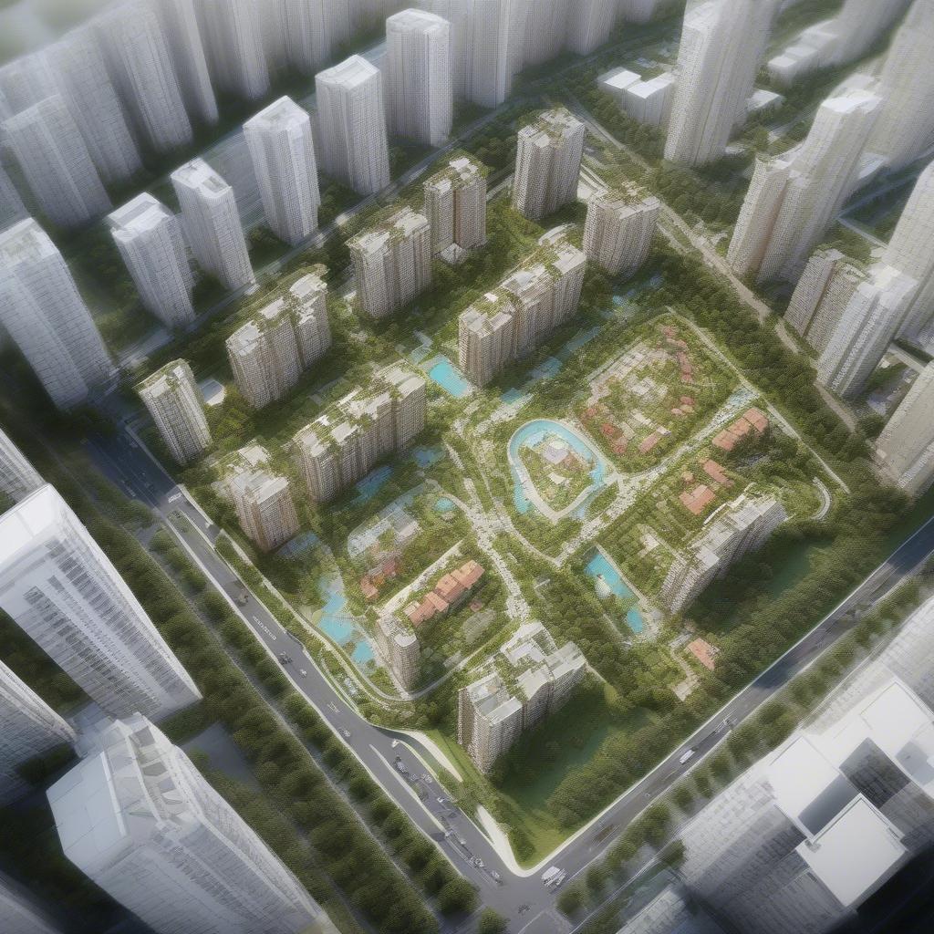 Vinhomes Smart City Ruby Precinct Layout