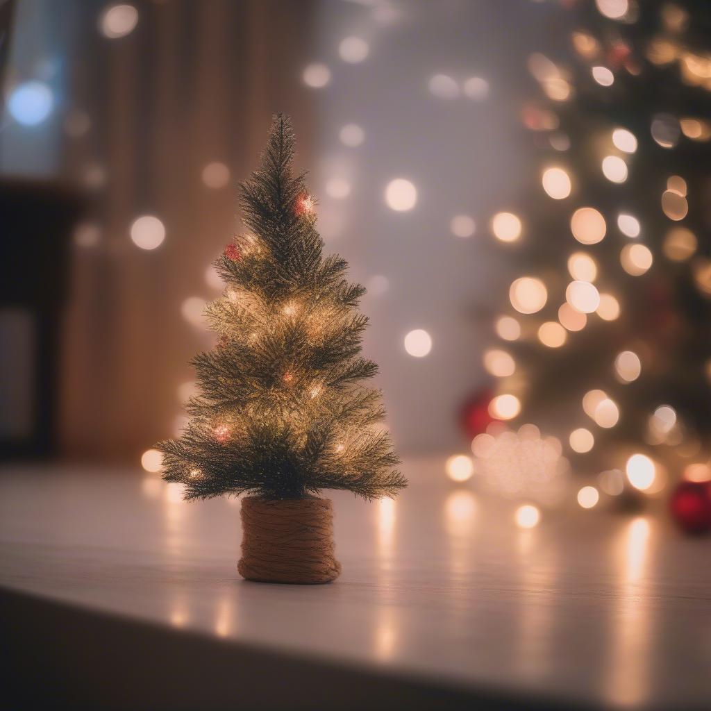 Mẹo chụp ảnh với cây thông Noel lung linh, sử dụng ánh sáng và bokeh