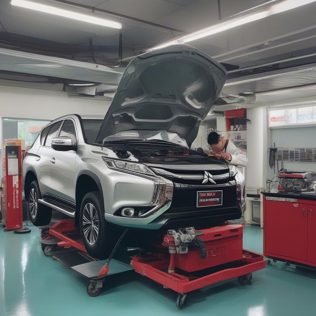 Dịch vụ hậu mãi tại Mitsubishi Hồng Hà