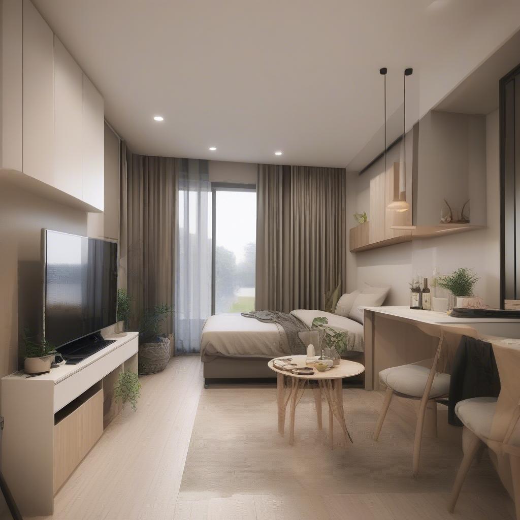 Căn hộ Studio tại Vinhomes Green Bay