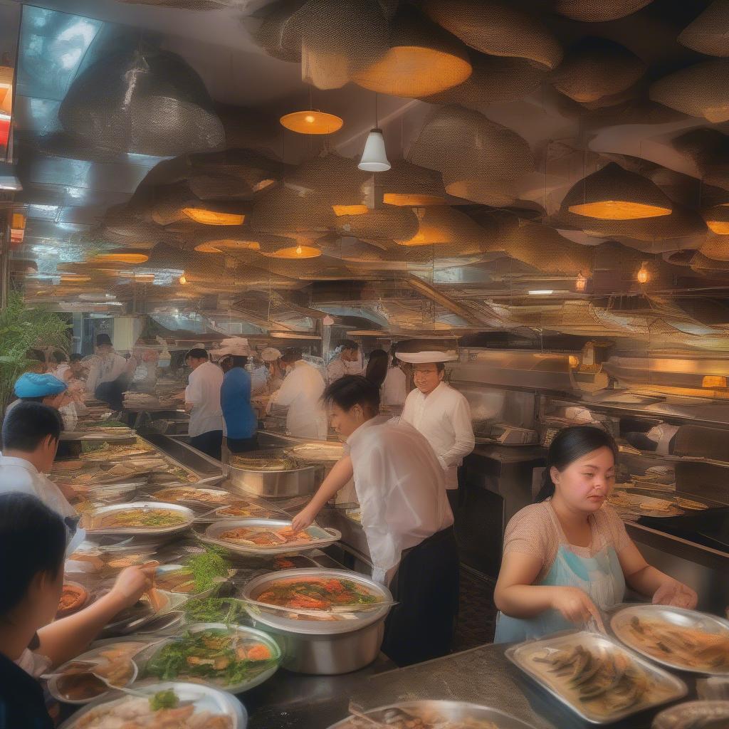 Nhà hàng buffet hải sản ở Hà Nội