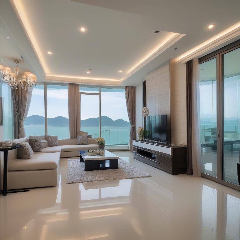 Nội thất căn hộ Vinpearl Nha Trang