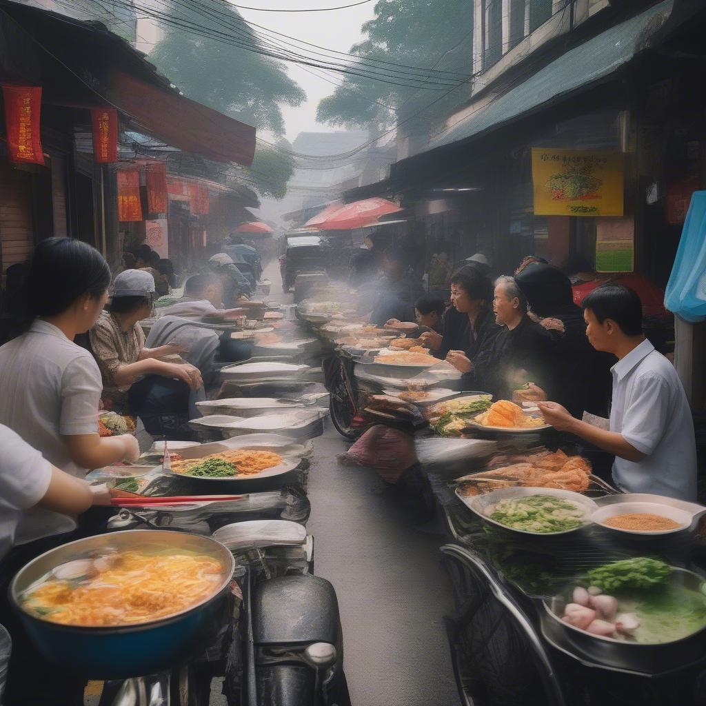 Quán ăn sáng Hà Nội