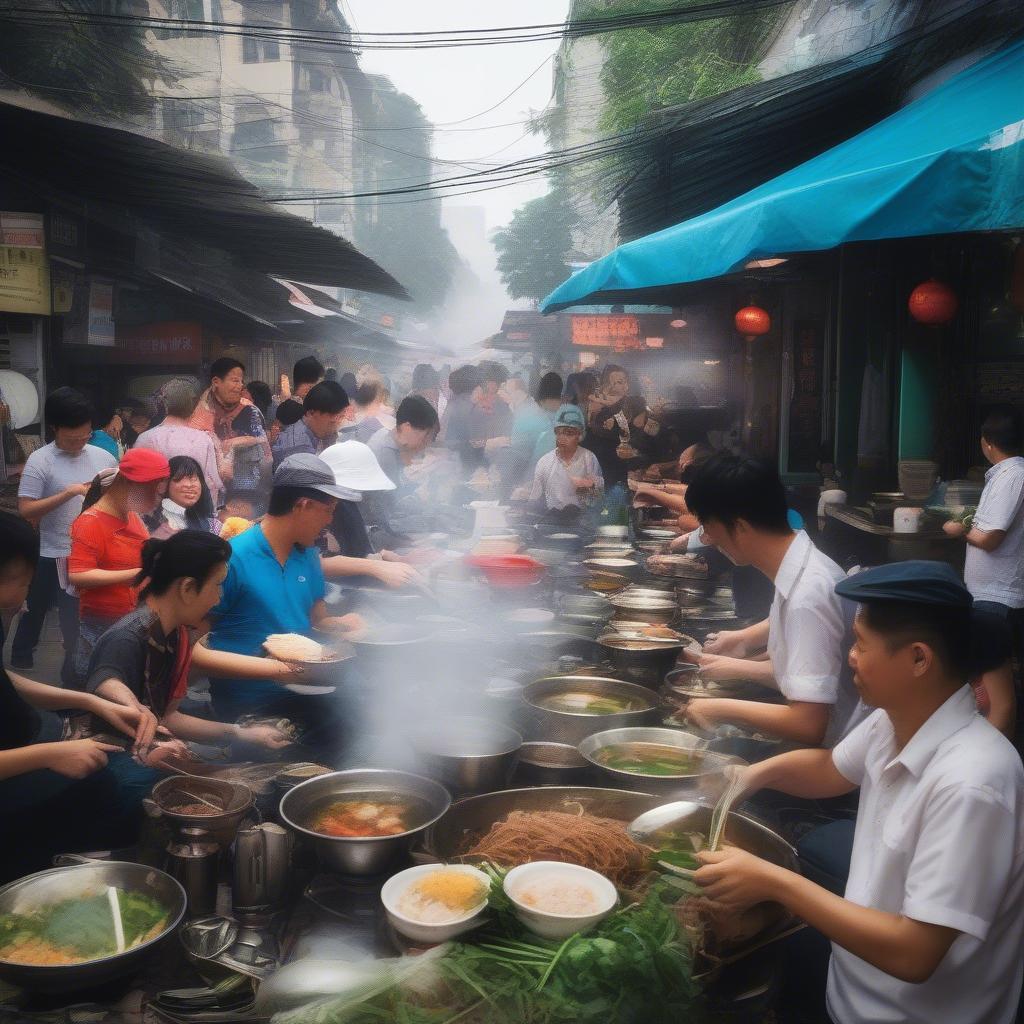 Quán Ăn Sáng Ngon Hà Nội: Top Địa Điểm Bắt Đầu Ngày Mới