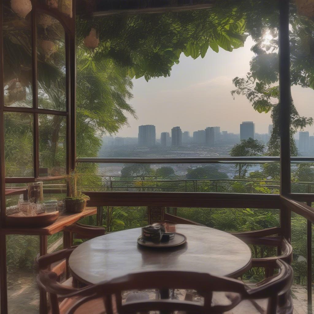 Quán cafe Hà Nội view đẹp và riêng tư