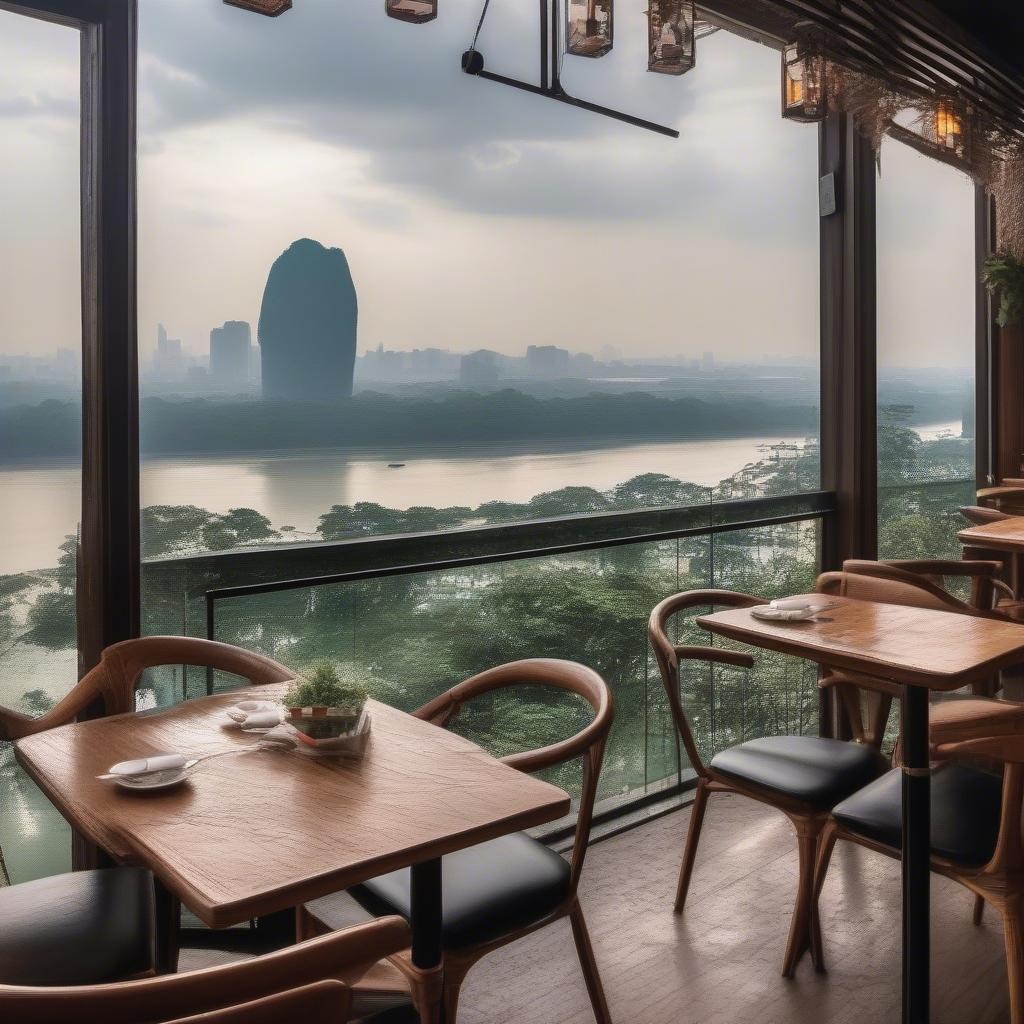 Quán cafe view đẹp cho một mình ở Hà Nội