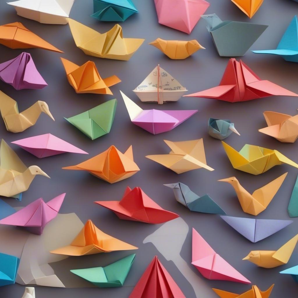 Sách Origami: Khám Phá Thế Giới Nghệ Thuật Gấp Giấy