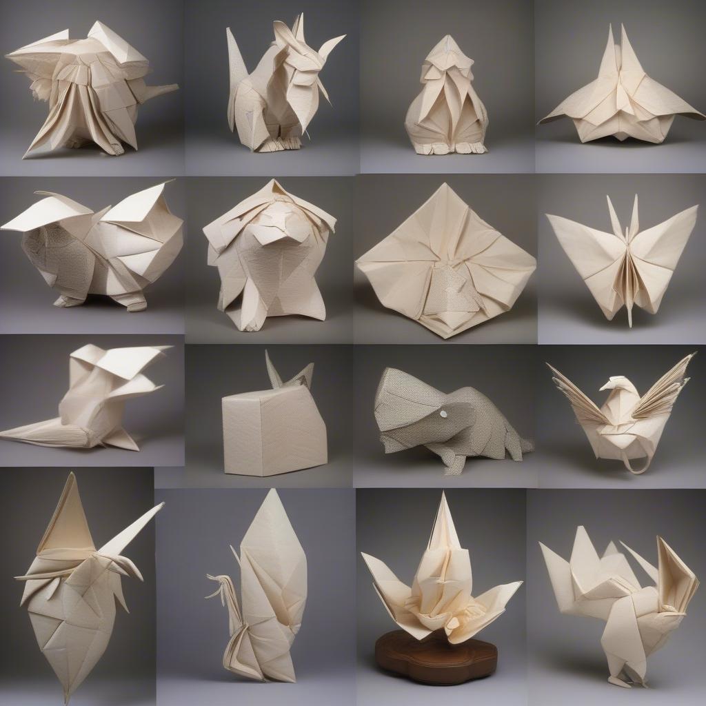 Tác phẩm origami di đẹp mắt và tinh xảo