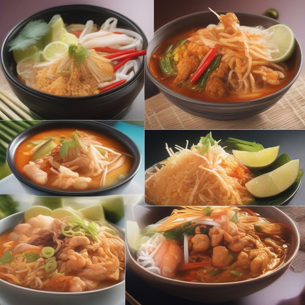 Thực đơn đa dạng tại Thai Express Lotte