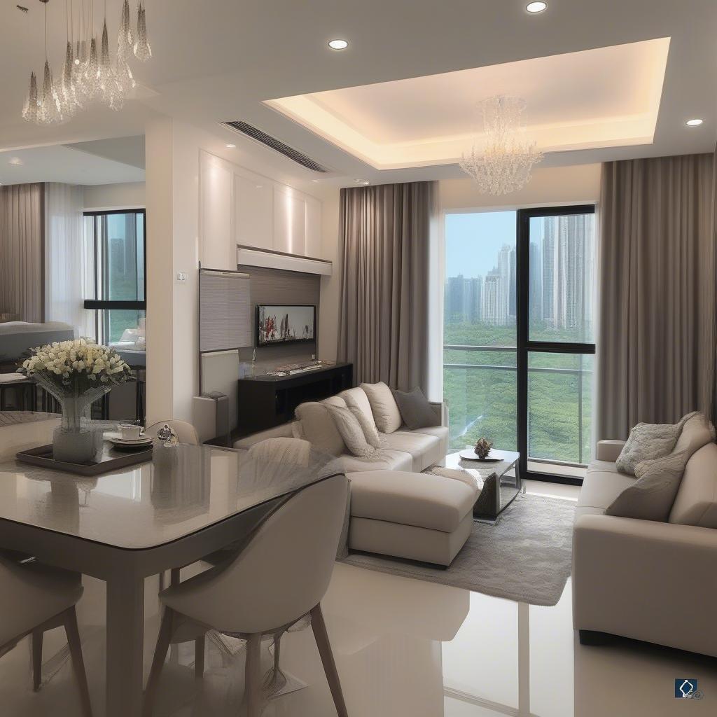 Thiết kế căn hộ Vinhomes Central Park Park 6B