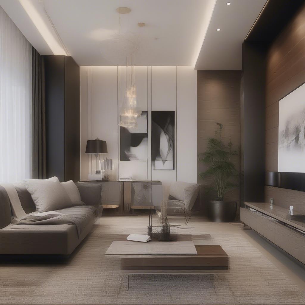 Interior Design of a Modern Apartment