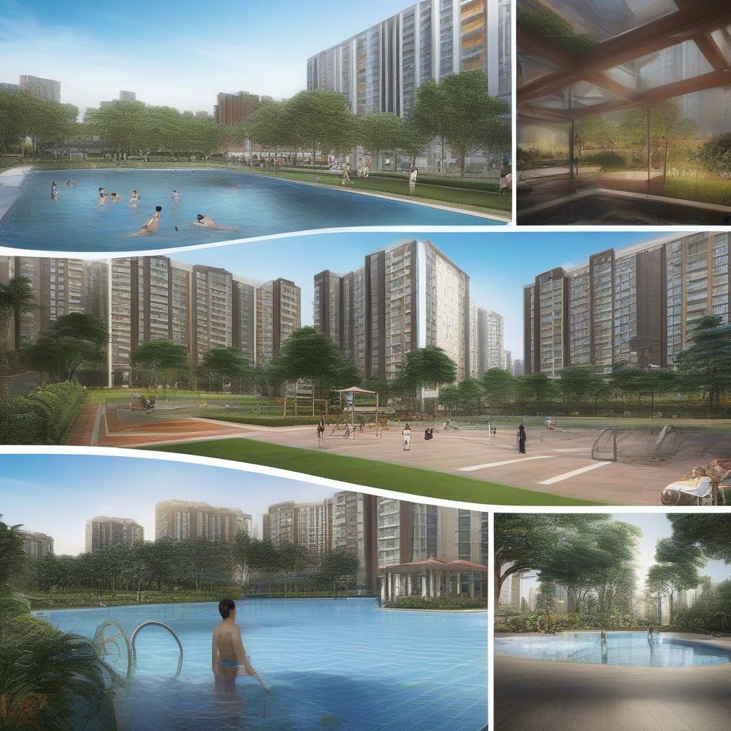 Tiện ích nội khu tại Park 1 Vinhomes Central Park