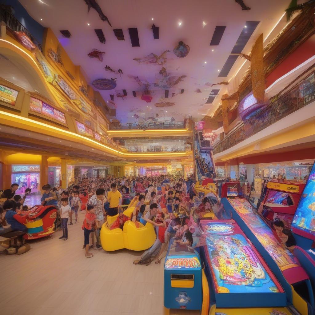 Khu vui chơi Timezone Aeon Mall Hà Nội