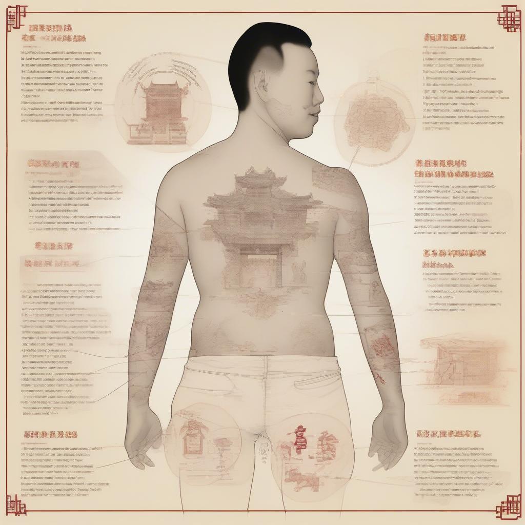 Vị trí hình xăm phong thủy tuổi Đinh Mão