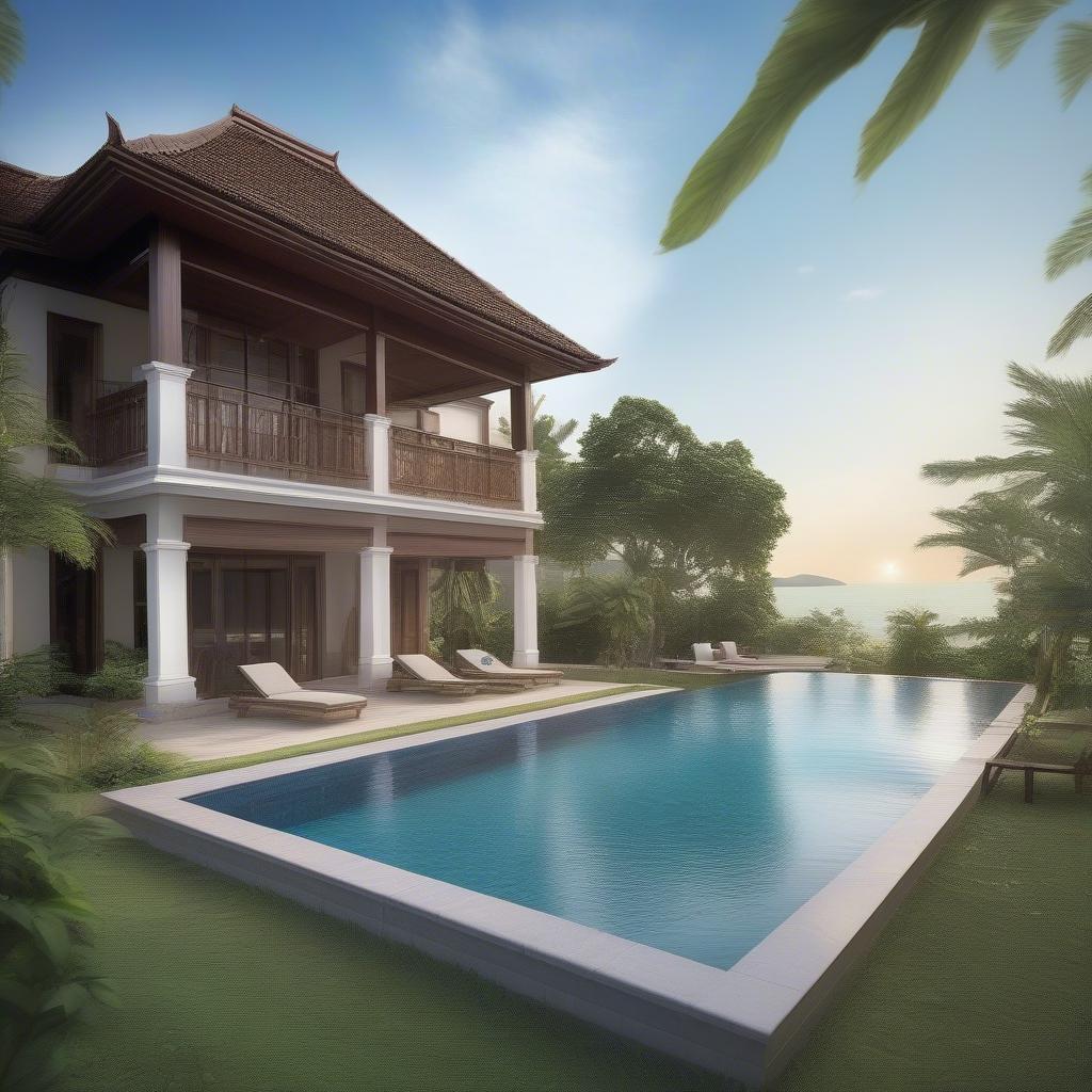 Vinpearl Hà Tĩnh Villa Hồ Bơi