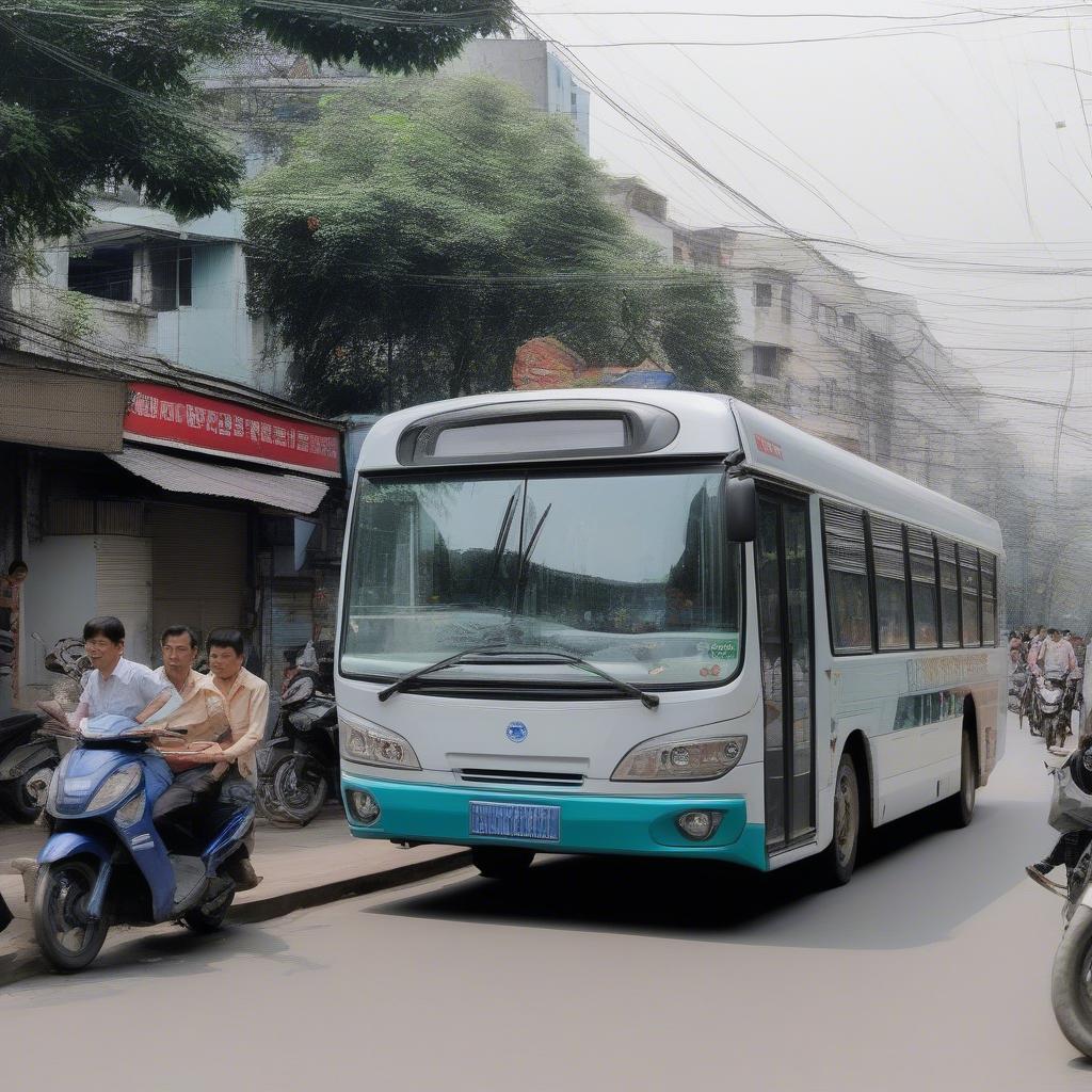 Xe bus 02 Hà Nội