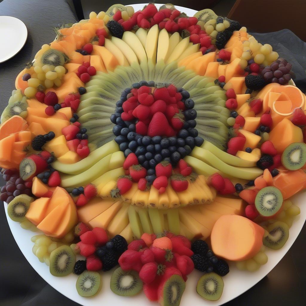 Unique Fruit Platter Decoration Ideas